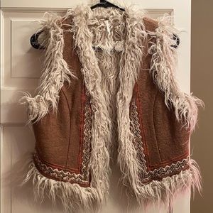 Brown Fur vest
